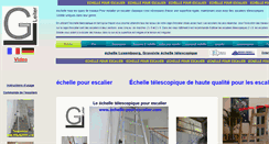 Desktop Screenshot of echelles-pour-les-escaliers.com
