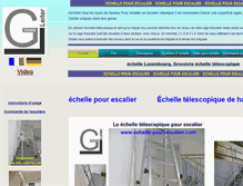 Tablet Screenshot of echelles-pour-les-escaliers.com